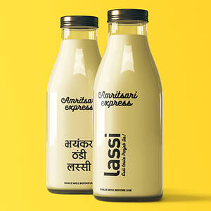 Sweet Lassi Bottle.