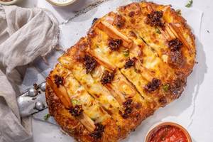 Angry Chicken Garlic Bread