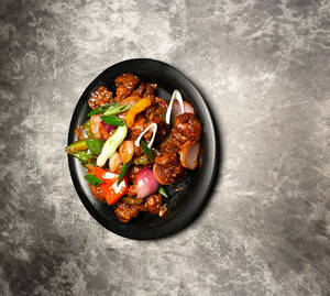 Chilli Mushroom Dry