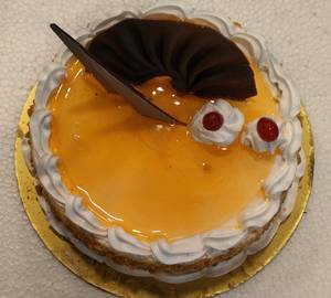 Eggless Butterscotch Cake