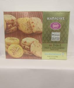 2 In 1 Fruit Pistaamond Biscuits 400G