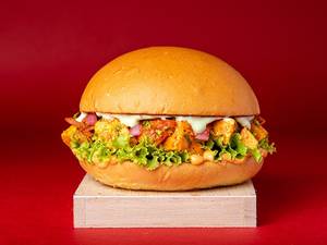 Desi Paneer Tikka Burger