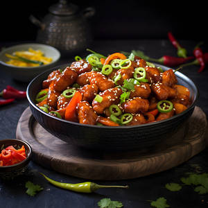 Baby Corn Manchurian