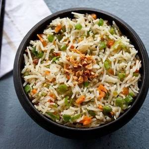 Burnt Garlic Egg Fried Rice