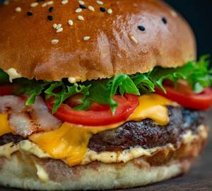 Paneer cheese burger
