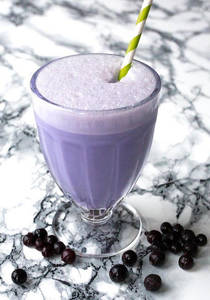 Black Current Milk Shake