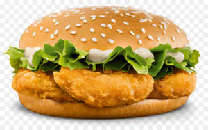 Chicken Nuggets Burger