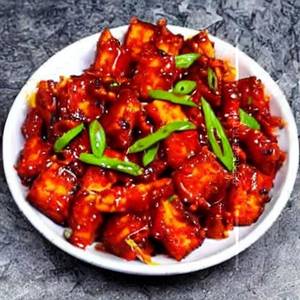 Crispy Paneer Honey Chilli 