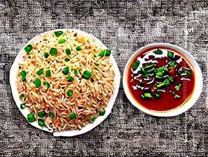 Triple Schezwan Fried Rice