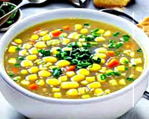 Sweet corn Veg Soup