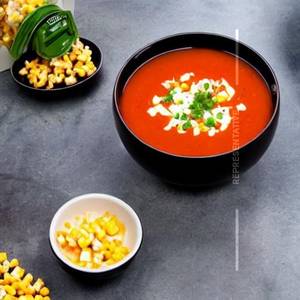 Cheese Corn Tomato Soup