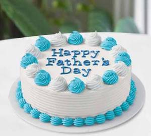 Father's Day Vanilla Cake