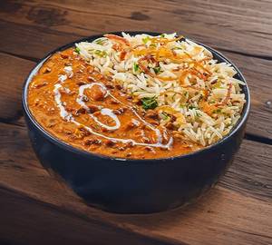 Dal Makhni With Rice Full