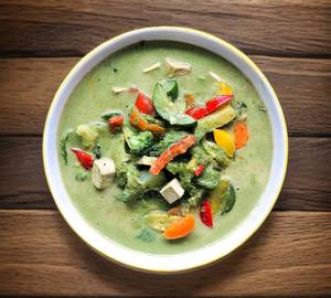 Green Thai Curry With Rice