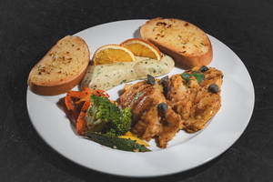 Grilled Fish In Lemon Butter Sauce