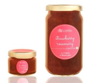 Strawberry With Rosemary Jam