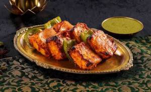Charcoal Grilled Paneer Achari Tikka