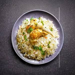 Chicken Burn Garlic Rice