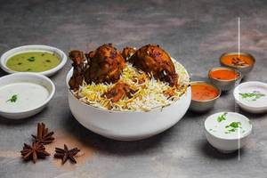 Chicken Biryani  Haif