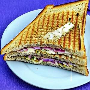 Plain Cheese Sada Sandwich