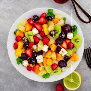 Cocktail Fruit Pasta Salad