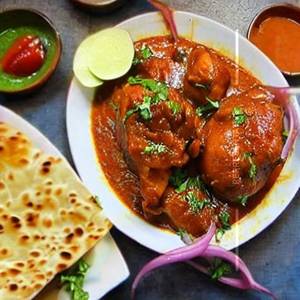 Tawa Chicken Leg  Masala 