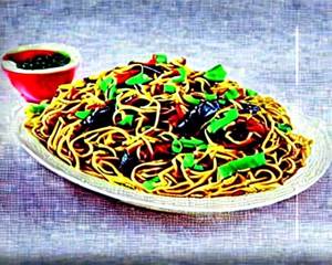Veg. Manchurian Noodles