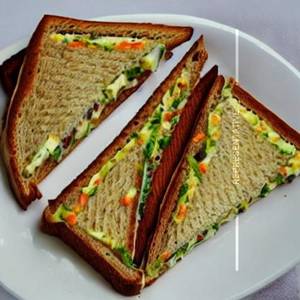 Veg Cheese Toast Sandwich