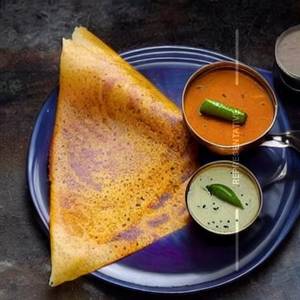 Onion Rava Masala Dosa