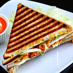Chicken Cheese Grill Sandwich