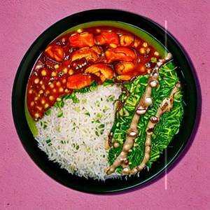 Dragon  Rice Bowl