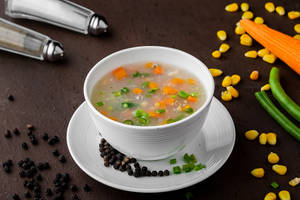 Vegetable Sweet Corn Soup