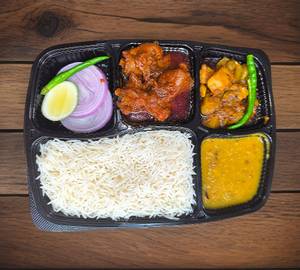 Desi Murgi Thali 