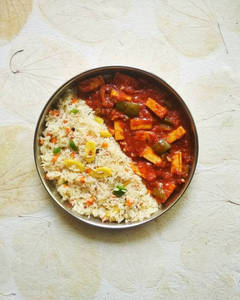 Chilli Paneer Rice/noodle Bowl