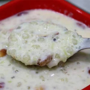 Vrat Special Sabudana kheer with Dry fruits