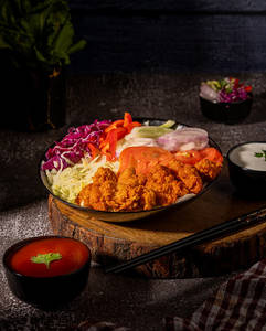 Chicken Popcorn Salad