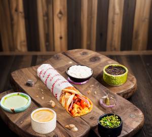 Cheese Chicken Tikka Roll