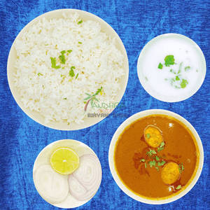 Egg Curry Rice