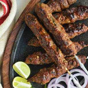 Mutton Seekh Kebab - 8 Pcs