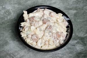 Smoked Sausage Chicken White Sauce Pasta
