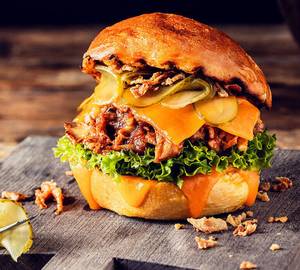 Chicken Cheese Burger  