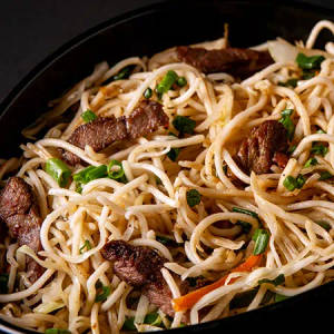 Schezwan Mutton Noodles