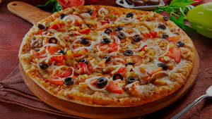 Onion & Capsicum Pizza 8 Slices