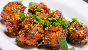 Veg Manchurian Dry