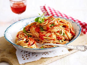 Veg Spaghetti Arrabiata