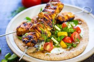Chicken bbq shawarma 