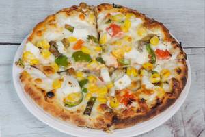 Corn Onion Cheese Pizza 7 Inch