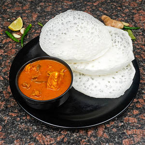 APPAM CHICKEN CURRY (3 Pieces)