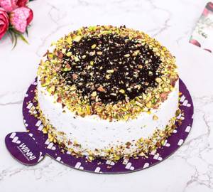Nutty Pistachio Choco Cake