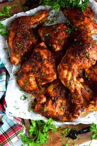 Pepper Bbq Chicken Quarter